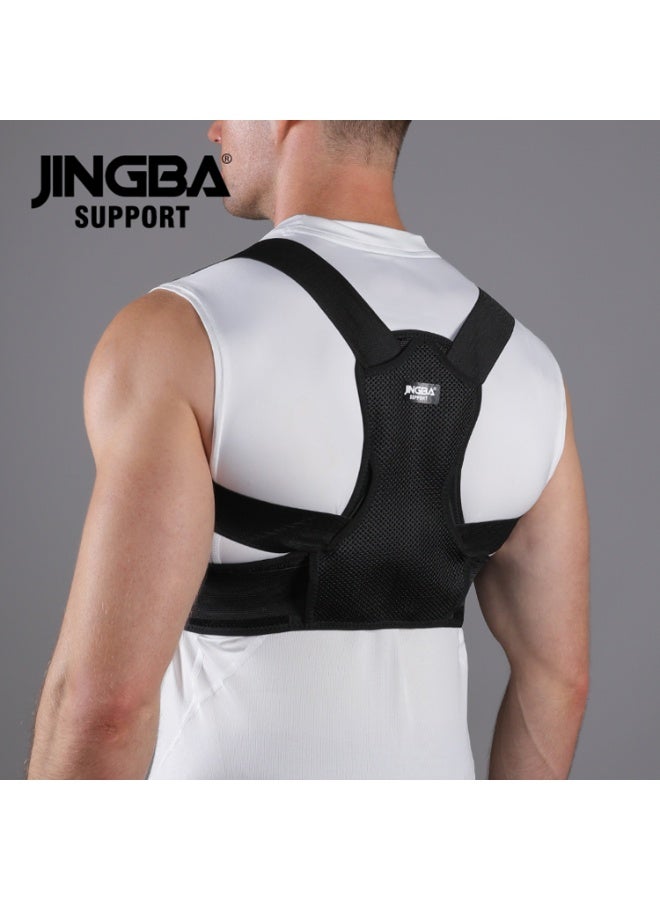 JINGBA SUPPORT Posture Corrector for Men & Women, Adjustable Back and Shoulder Brace, Spine Support, Breathable & Invisible Design, Model JB-2016 - Image 4